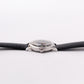 [Serviced] 1950s Rodania Mechanical Inky Black Military Style Dial Men's Wrist-Watch