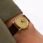 [Near Mint] 1985 Seiko Quartz Golden Gemstone Dial Men's Wrist-Watch W/Box