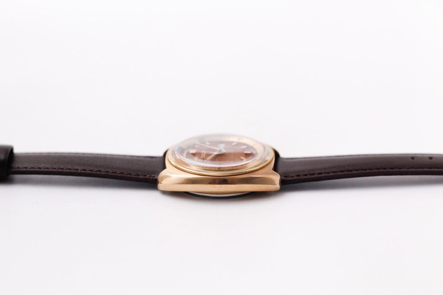 [Serviced] 1972 Seiko Bell-Matic Chocolate Brown Dial Men's Wrist-Watch