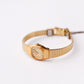 1983 Seiko Quartz Straight Grain Golden Dial Ladies' Wrist-Watch