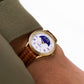 1990s Peugeot Quartz 'Moon-Phase Dial' Men's Wrist-Watch