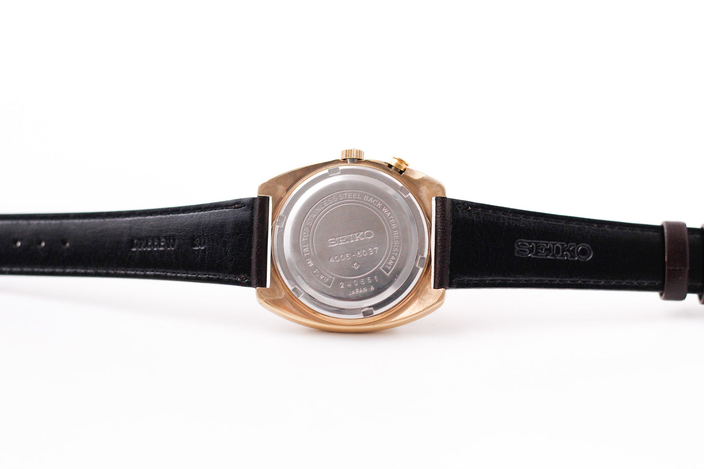 [Serviced] 1972 Seiko Bell-Matic Chocolate Brown Dial Men's Wrist-Watch