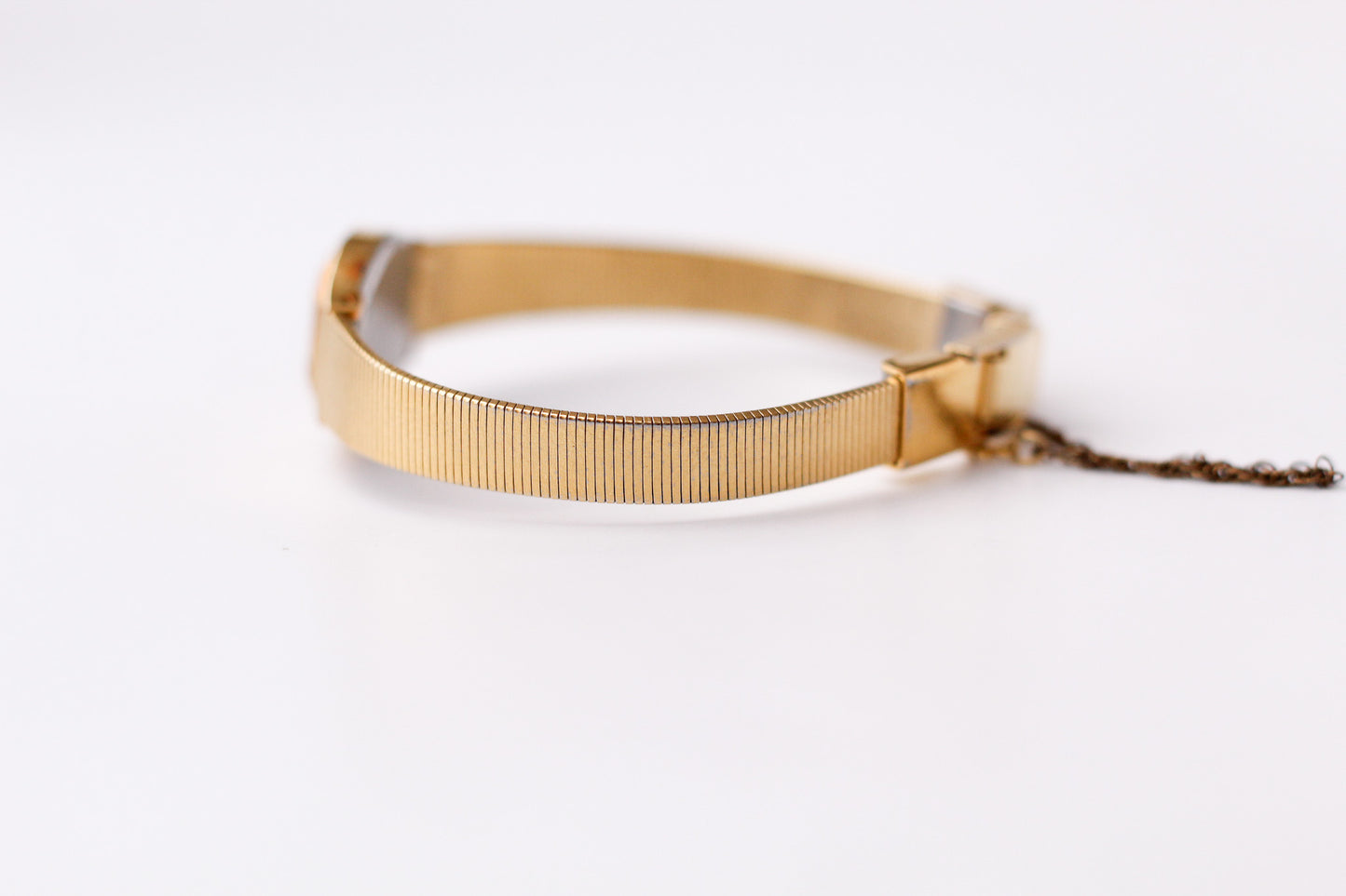 1983 Seiko Quartz Straight Grain Golden Dial Ladies' Wrist-Watch