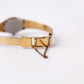 1983 Seiko Quartz Straight Grain Golden Dial Ladies' Wrist-Watch