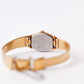 1983 Seiko Quartz Straight Grain Golden Dial Ladies' Wrist-Watch