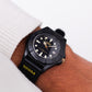 1990s Lorus Quartz Matte Black Dial Men's Wrist-Watch