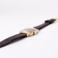 [Serviced] USA Lord Elgin 'Peppered Cream Dial' 14K Gold Filled Case Men's Wrist-Watch