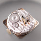 [Serviced] USA Lord Elgin 'Peppered Cream Dial' 14K Gold Filled Case Men's Wrist-Watch