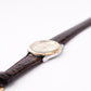 1998 Citizen Baby 'Day-Date' Champagne Sunburst Dial Two Tone Men's Wrist-Watch