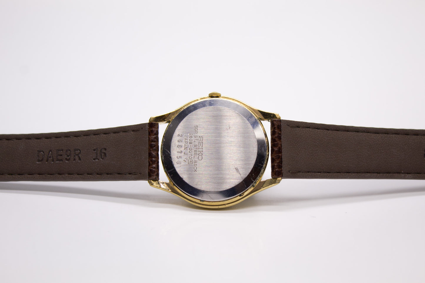 1982 Seiko Quartz Breguet Numeral White Dial Men's Wrist-Watch