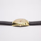[Serviced] 1970s Bulova Mechanical Golden Birch Bark Textured Dial Men's Wrist-Watch