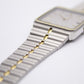 1996 Seiko Quartz Two Tone Tank Men's Wrist-Watch