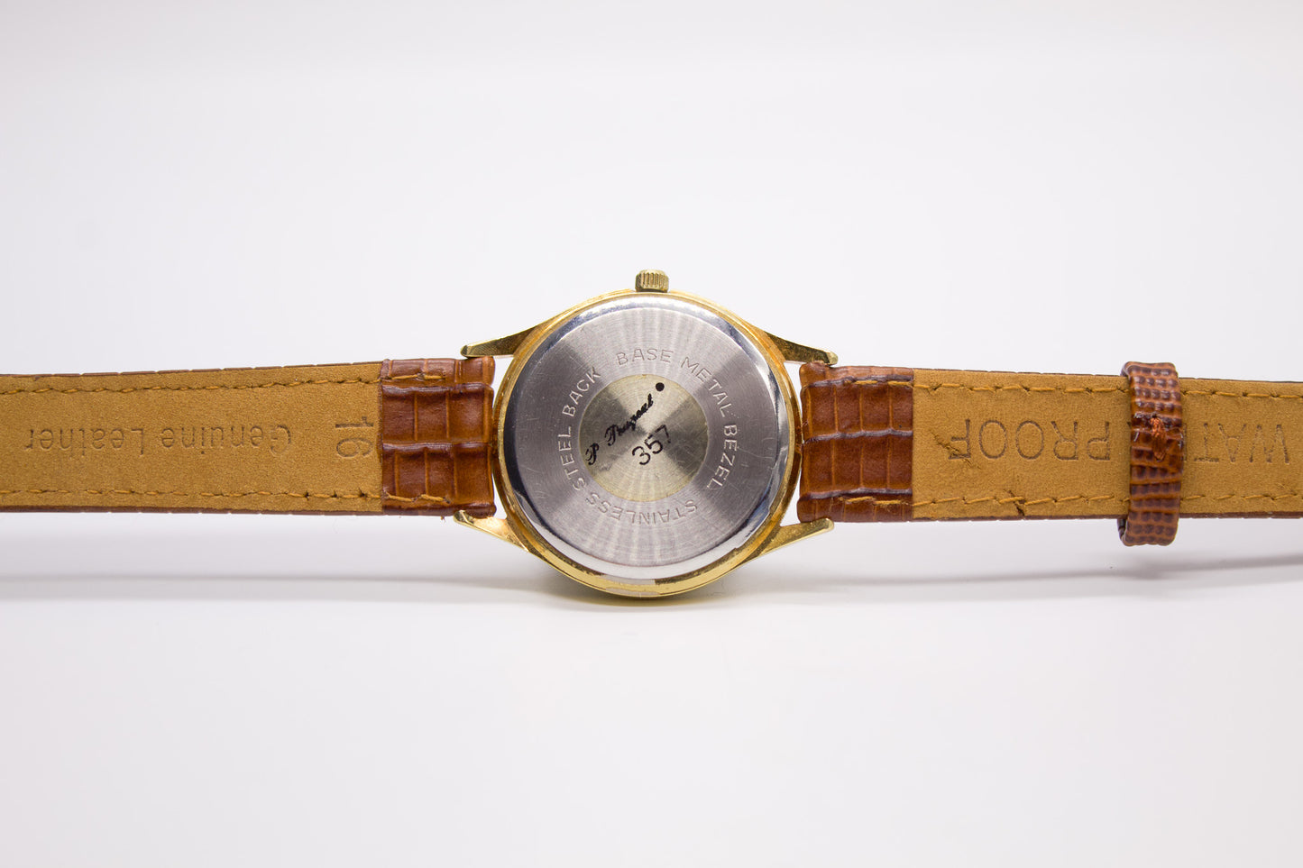 1990s Peugeot Quartz 'Moon-Phase Dial' Men's Wrist-Watch