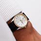 1998 Citizen Baby 'Day-Date' Champagne Sunburst Dial Two Tone Men's Wrist-Watch
