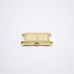 1994 Seiko Quartz Tank Golden Washi Dial Men's Wrist-Watch