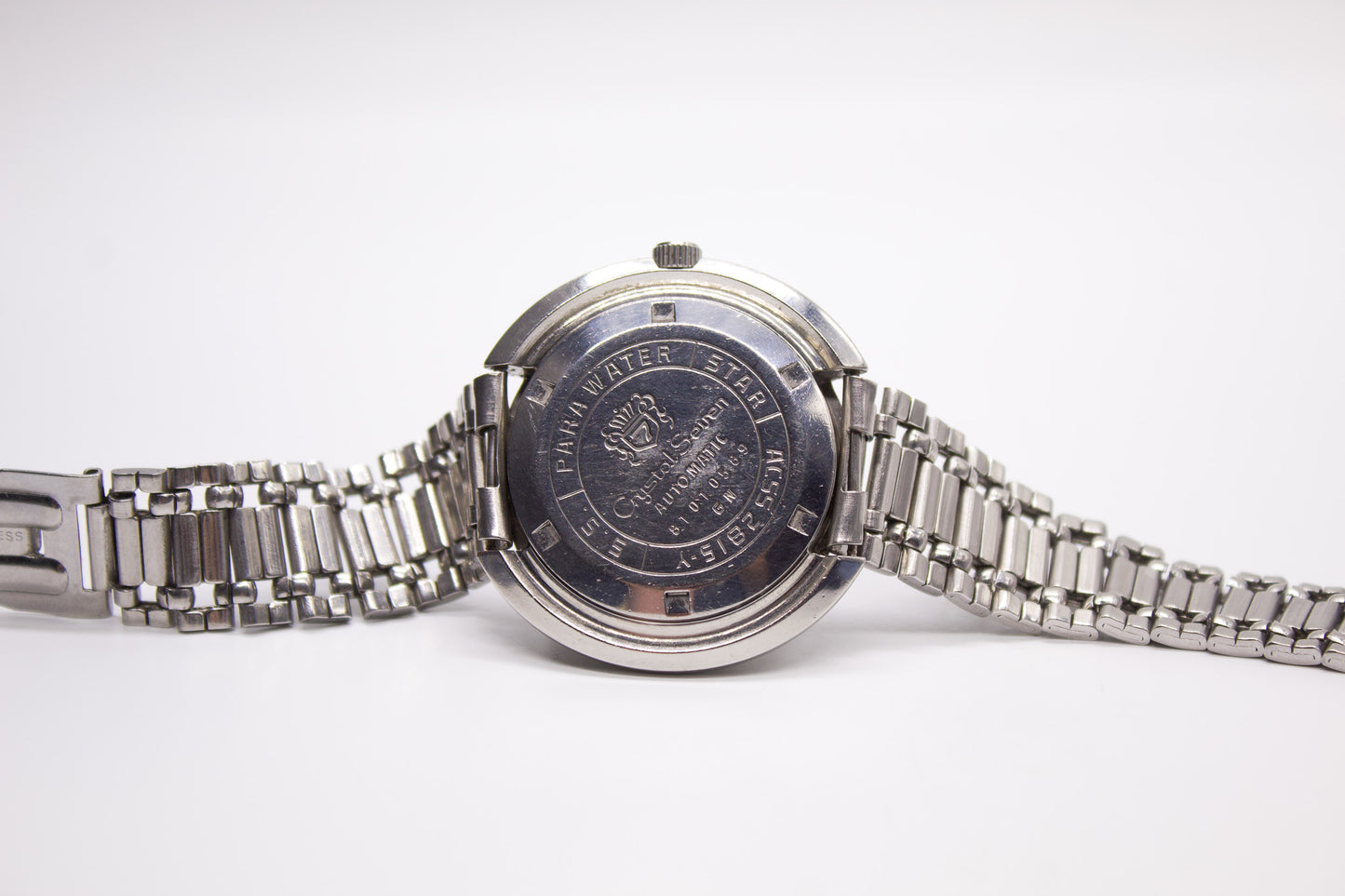 [Serviced] 1970s Citizen Automatic Gray Sunburst Dial Men's Wrist-Watch