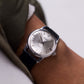 [Serviced] 1960s Rodania Silver Sunburst Dial Automatic Men's Wrist-Watch