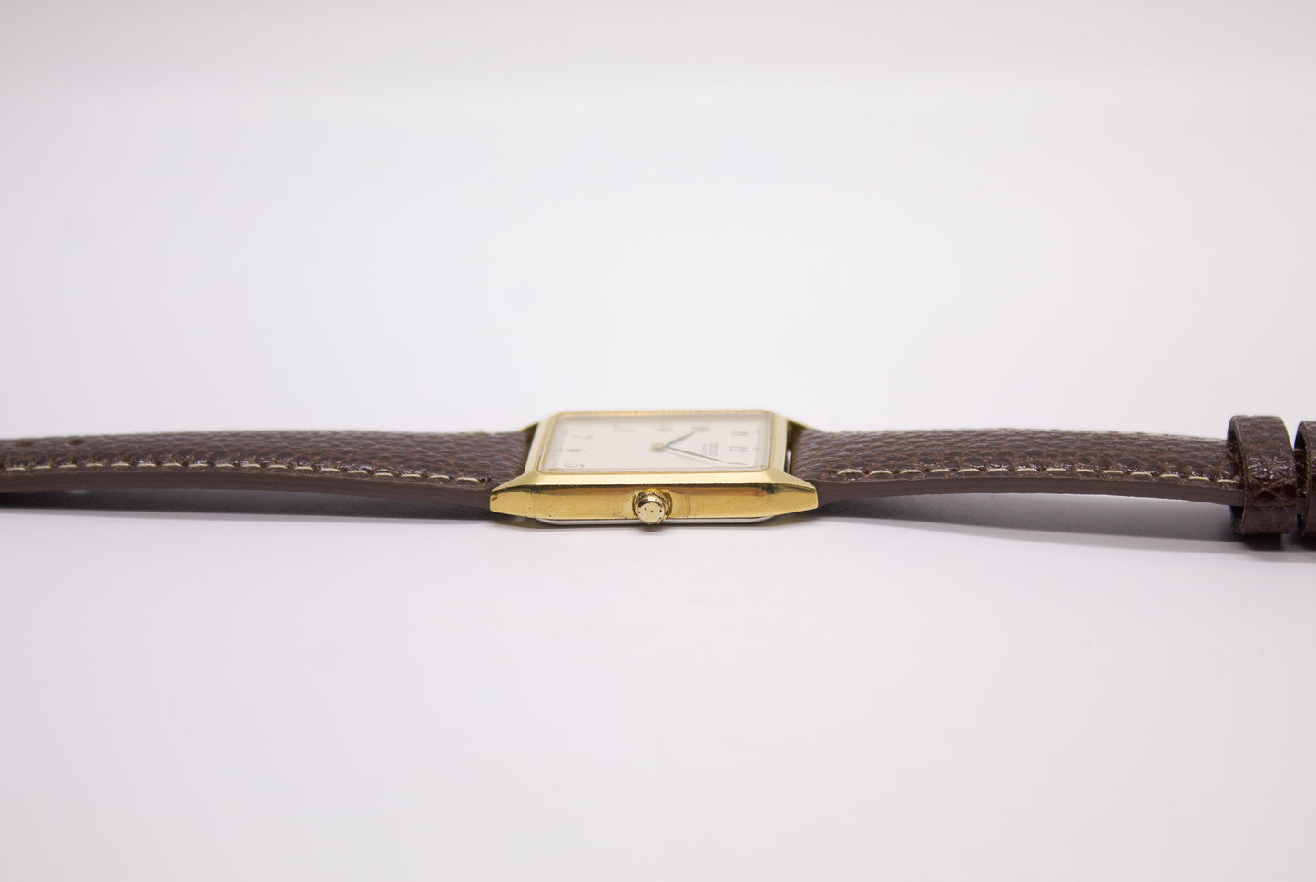 1987 Seiko Quartz Breguet Numeral Cream Dial Men's Wrist-Watch
