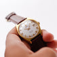 [Serviced] 1970s Tissot PR-516 Seastar Gold Toned Men's Wrist-Watch