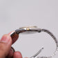 1991 Seiko 'Baby Date-Just' Silver Sunburst Men's Two Tone Wrist-Watch
