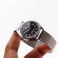 1990s Lorus Quartz Matte Black Arabic Dial Men's Wrist-Watch