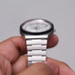 1979 Seiko SQ Stark White Dial Men's Wrist-Watch