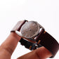 [Serviced] 1970s Universal Genève Taupe Sunburst Dial 'Bat-Wing' Case Men's Wrist-Watch