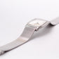[Serviced] 1970s Universal Genève Silver Sunburst Roman Dial Men's Mechanical Wrist-Watch