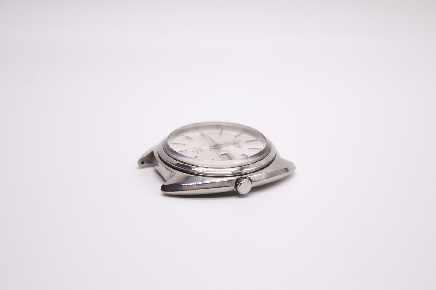 [Serviced] 1971 Seiko Lord-Matic Silver Sunburst Dial Men's Wrist-Watch