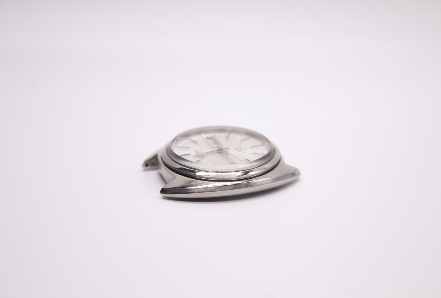 [Serviced] 1971 Seiko Lord-Matic Silver Sunburst Dial Men's Wrist-Watch