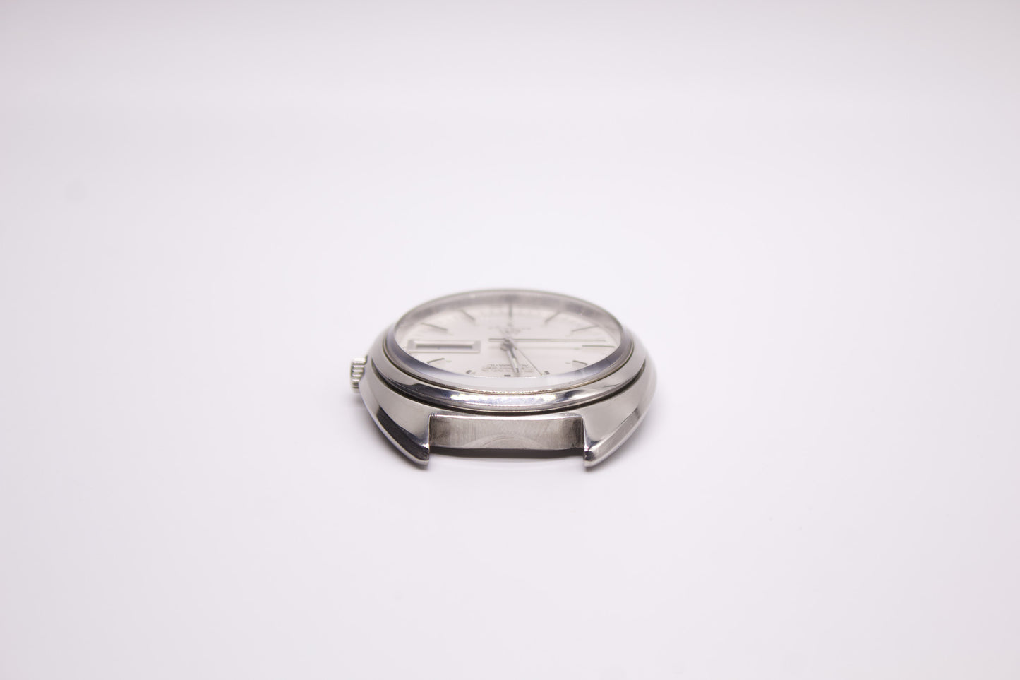 [Serviced] 1971 Seiko Lord-Matic Silver Sunburst Dial Men's Wrist-Watch