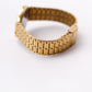 1990 Seiko Quartz Golden Sunburst Dial Men's Wrist-Watch