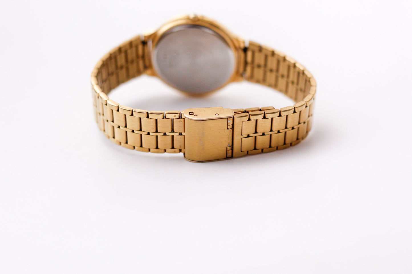 1990 Seiko Quartz Golden Sunburst Dial Men's Wrist-Watch