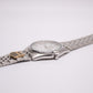 [New Old Stock] 1996 Seiko Quartz Straight Grain Dial Men's Wrist-Watch W/Box