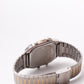 1990s Sharp Quartz Ana-Digit Golden Dial Two Tone Case Men's Wrist-Watch