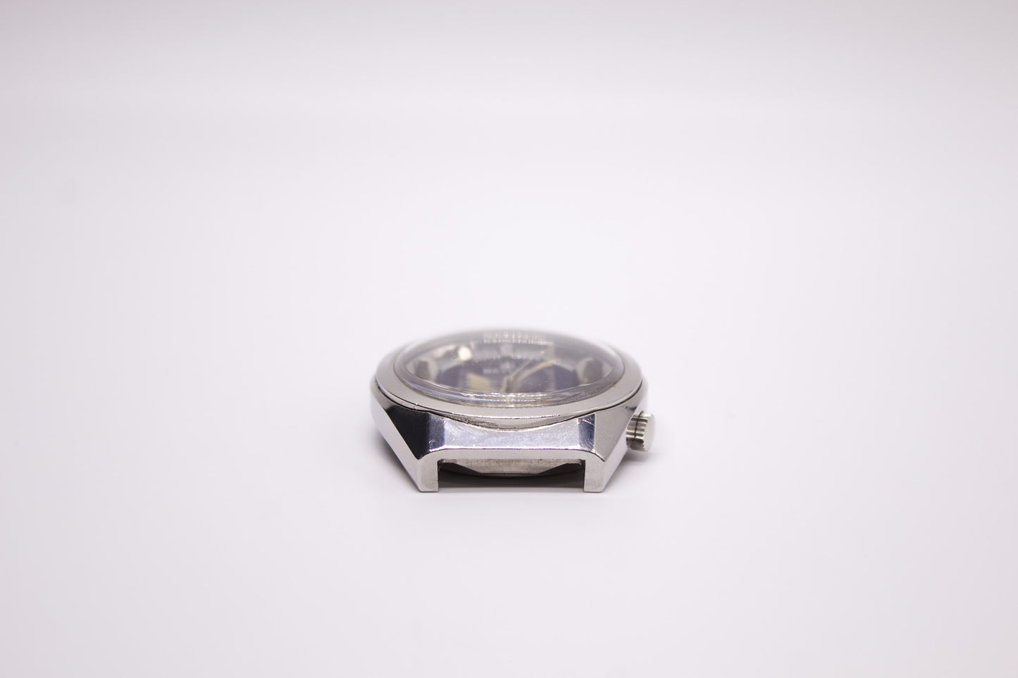 [Serviced] 1970s Baylor Mechanical Deep Purple Sunburst Dial Men's Wrist-Watch