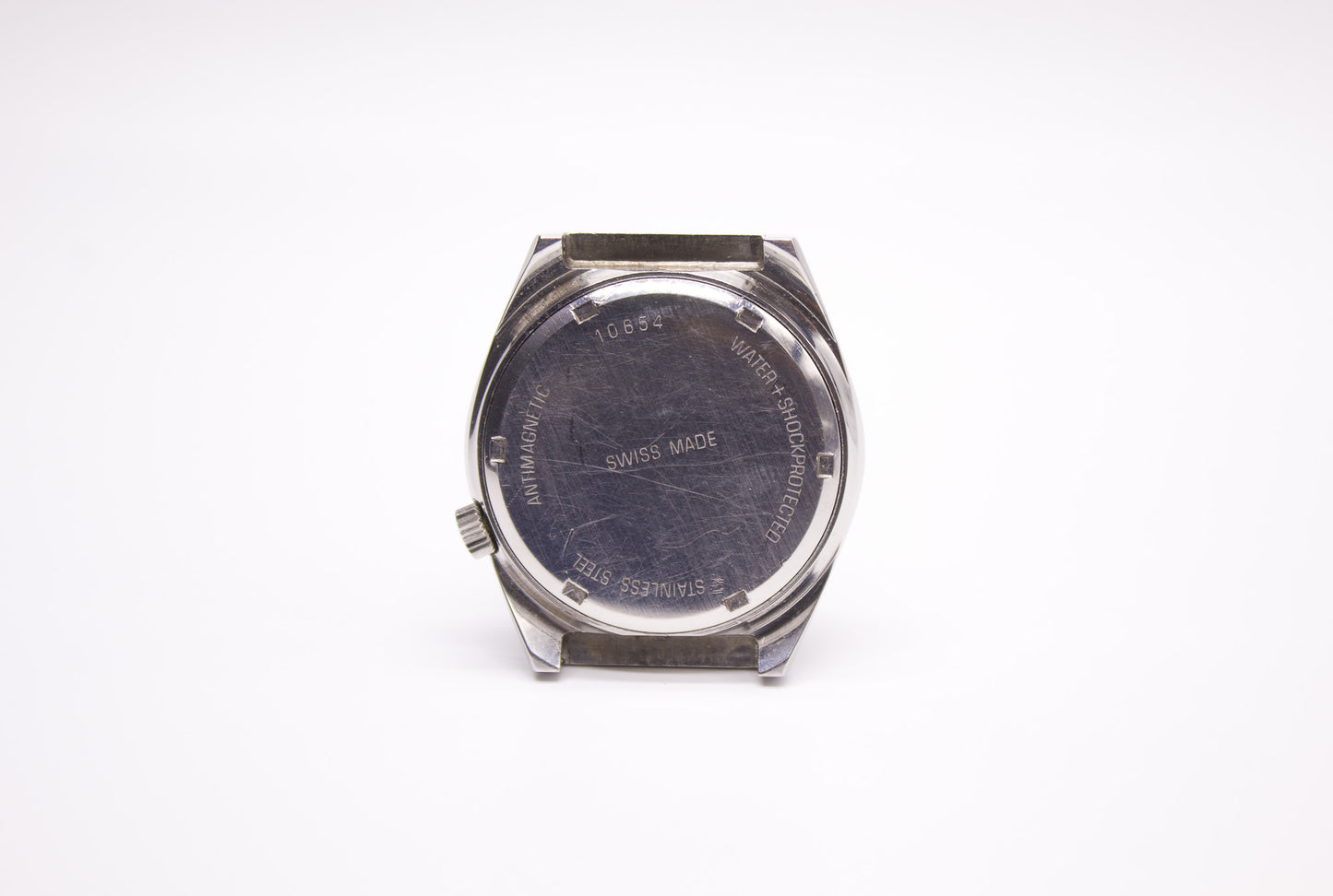 [Serviced] 1970s Baylor Mechanical Deep Purple Sunburst Dial Men's Wrist-Watch