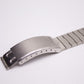 1984 Seiko SQ Straight Grain Silver Dial Men's Wrist-Watch