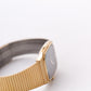 1985 Pulsar Quartz Inky Black Gemstone Dial Men's Wrist-Watch