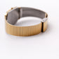 1985 Pulsar Quartz Inky Black Gemstone Dial Men's Wrist-Watch