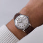 [Serviced] 1960s Bulova Automatic Silver Sunburst Wrist-Watch