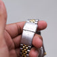 2001 Seiko SQ Sports 150 Gold Sunburst Dial Two Tone Men's Wrist-Watch