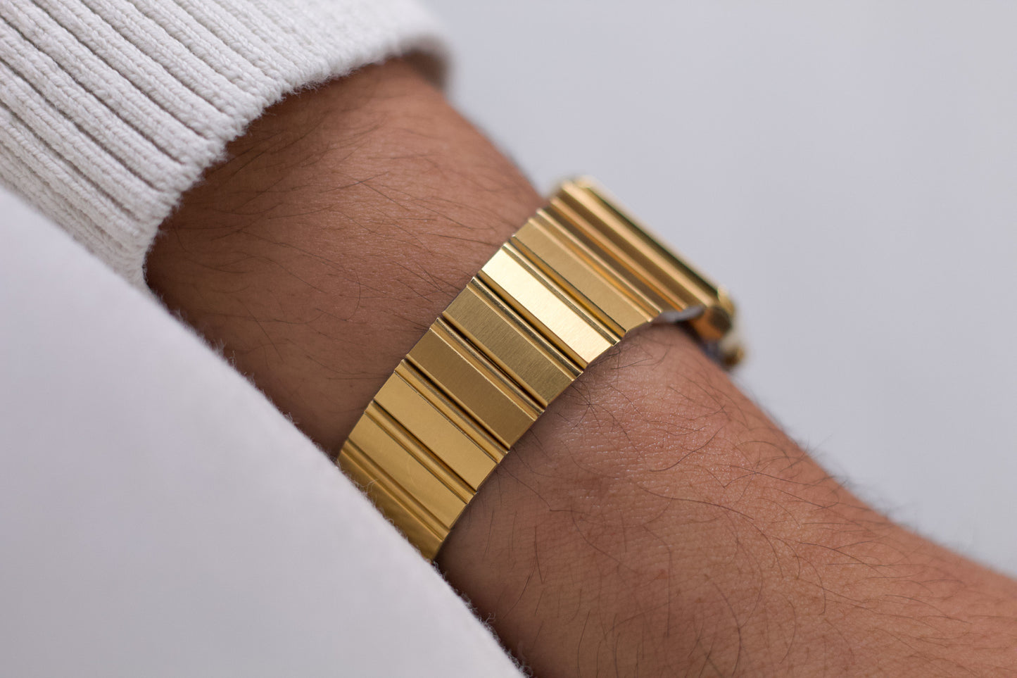 [Near Mint] 1985 Seiko 'Baby Santos' Golden Tank Men's Wrist-Watch