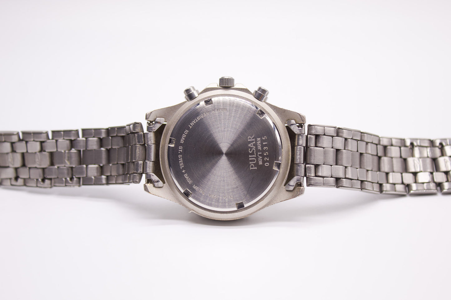 2000 Pulsar Quartz Chronograph Men's Wrist-Watch W/Box