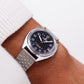 1990s Lorus Quartz Matte Black Arabic Dial Men's Wrist-Watch