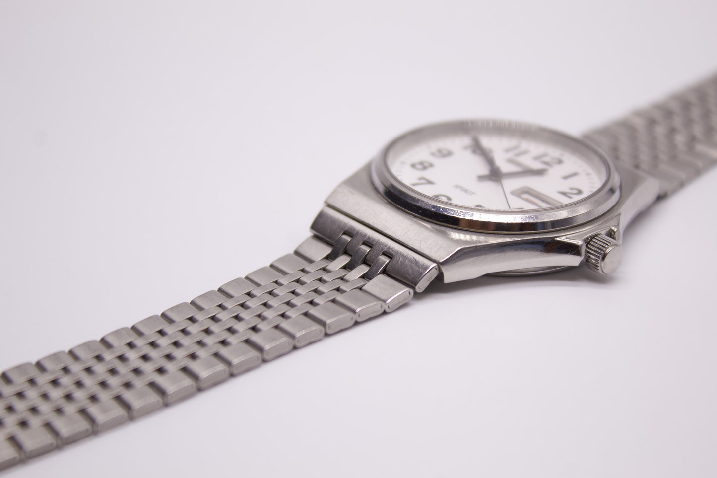 2000 Seiko Spirit Quartz Railway Dial Men's Wrist-Watch