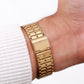 1990 Seiko Quartz Golden Sunburst Dial Men's Wrist-Watch