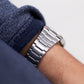 [Serviced] 1999 Seiko 5 Matte Midnight Blue Dial Integrated Bracelet Men's Wrist-Watch