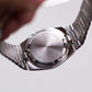 [Serviced] 1999 Seiko 5 Matte Midnight Blue Dial Integrated Bracelet Men's Wrist-Watch