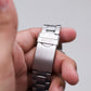 2003 Seiko Quartz Chronograph Marine Blue Dial Men's Wrist-Watch